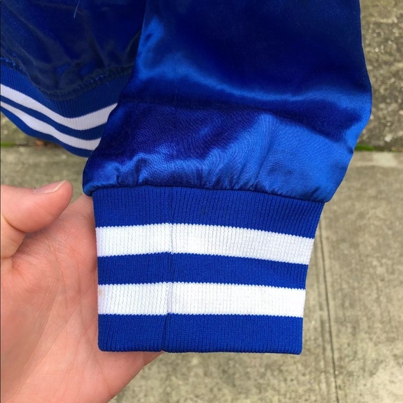 Shipley Halmos leather trim varsity Jacket - Picture 4 of 8